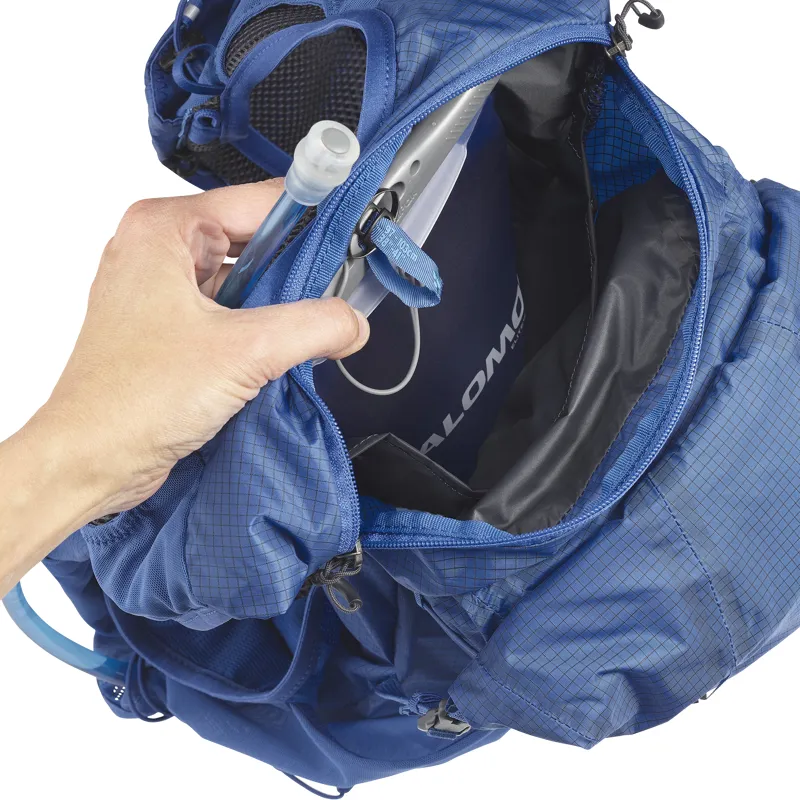 Salomon ADV Skin Cross Season 15 Unisex Running Pack in Nautical Blue/Mood Indigo-8